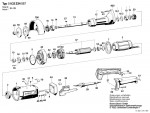 Bosch 0 602 234 087 ---- Hf Straight Grinder Spare Parts